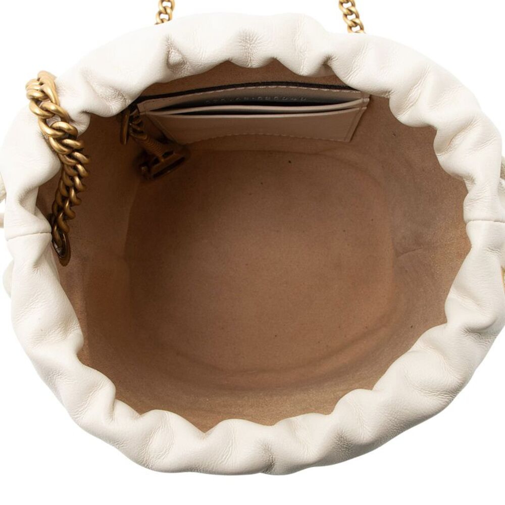 Gucci Matelasse Leather GG Marmont Small Bucket Bag - Picture 7 of 11